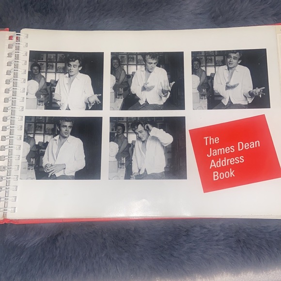 James Dean VTG Address Book 1986 - Picture 2 of 11